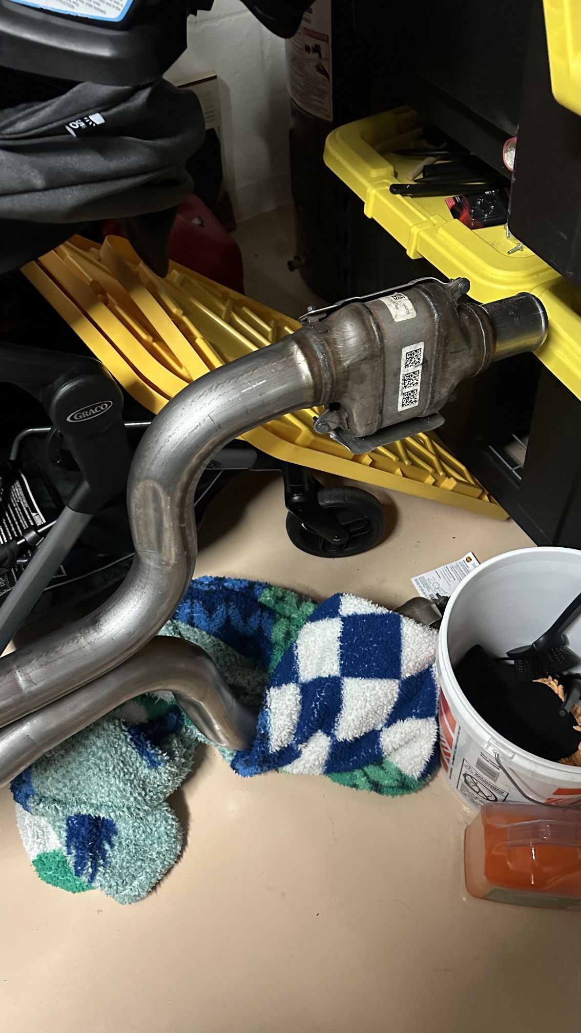 Double X pipe exhaust for 2018+ mustang 