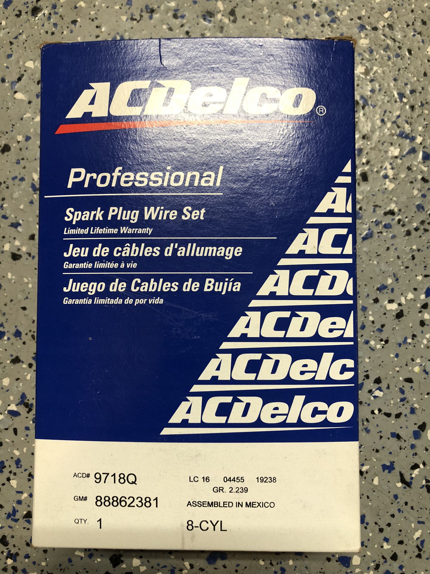 ACDelco Spark Plug Wire Set  Chevy V8