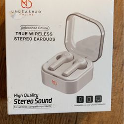 Unleashed Wireless Ear Buds Brand New