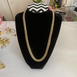 14k Gold Plated Chain 