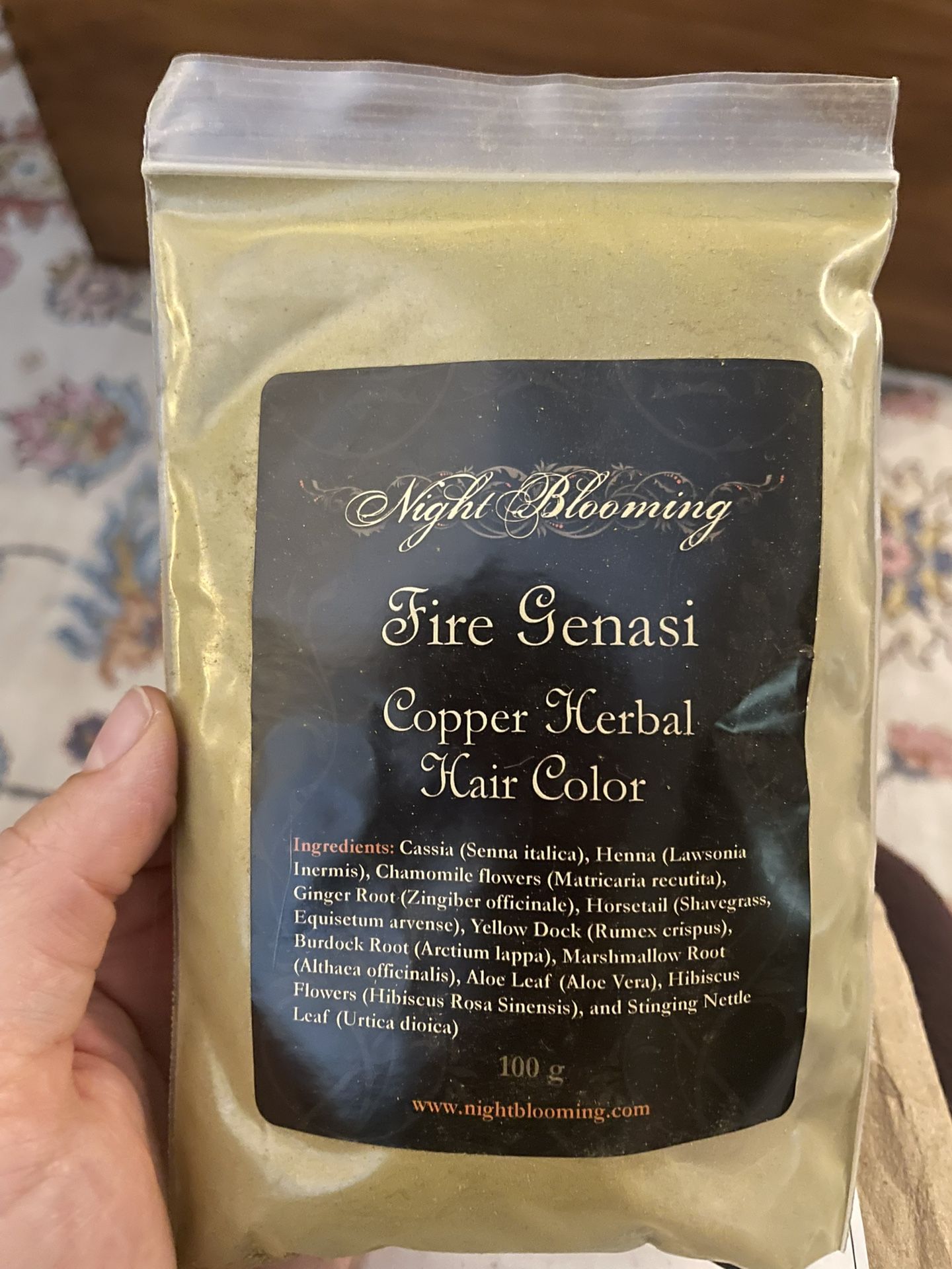 (100g) Packets Of Copper Color Henna Hair Dye