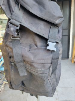 Large Black Hiking/Traveling Backpack