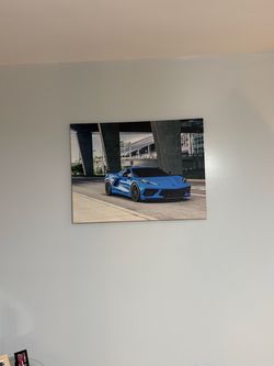 C8 canvas picture