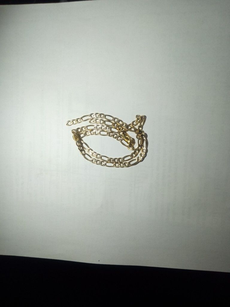 Diamond Cut Gold 18k Chain