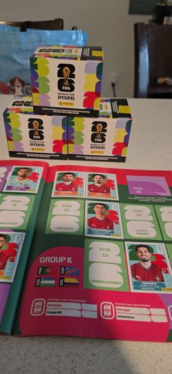 Box stickers panini FIFA 2026