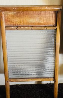 Vintage wash board