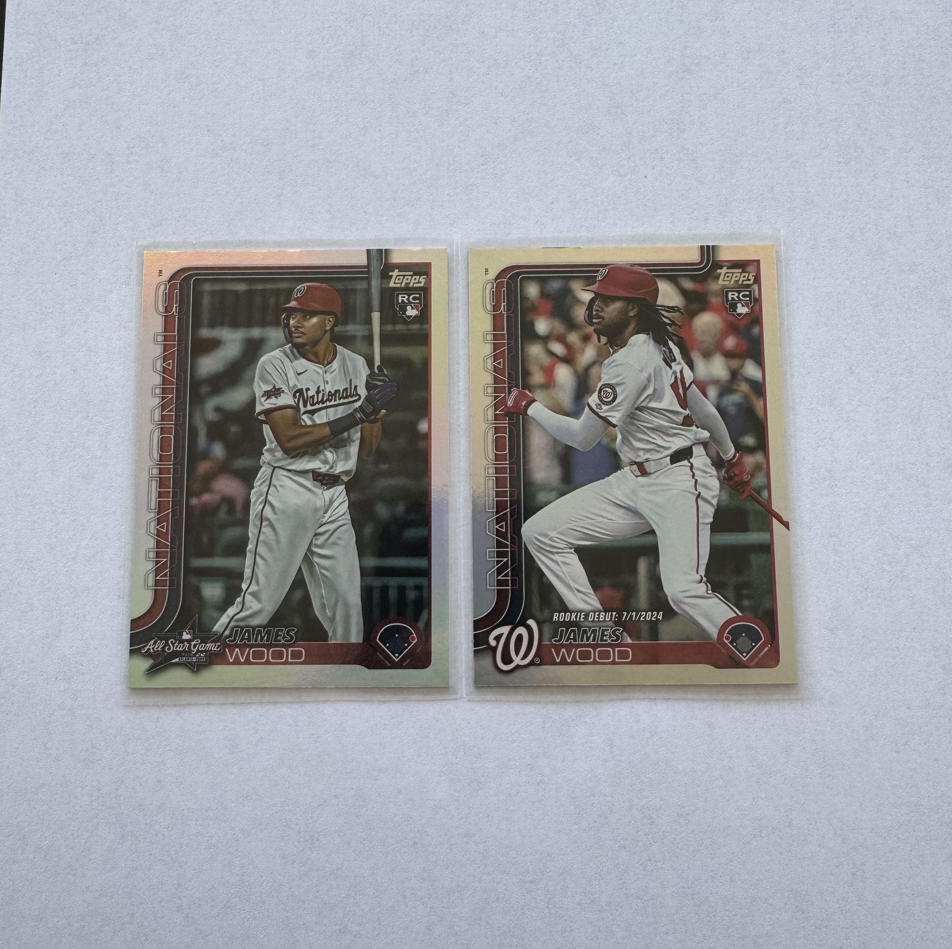 2025 James Wood Topps Foil Rookie Cards