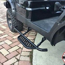 Side Nerf bars - Running boards with mounting brackets - ICON ADVEANCED EV Golf Cart