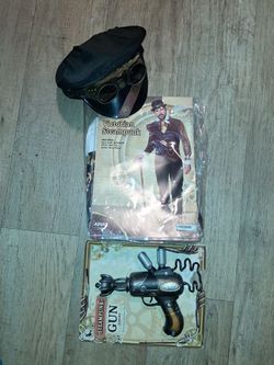 Spirit Halloween Adult Victorian Steampunk Costume - Size Small (Custom Set)