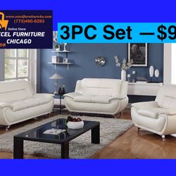 FREE DELIVERY💥Brand New 💥3PC Sofa, Loveseat, Chair Set 