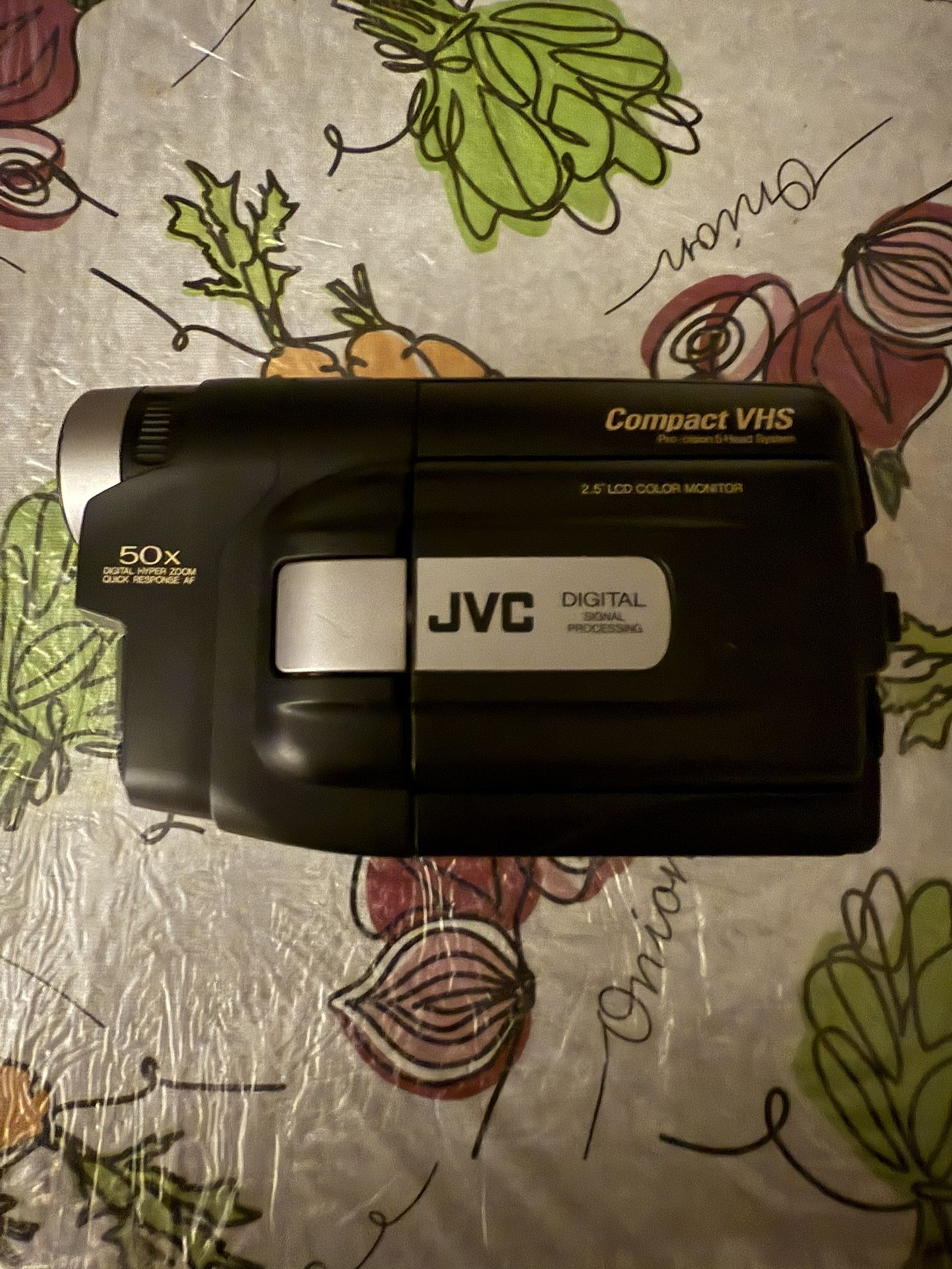 JVC GR-AXM210 VHS Digital Camcorder Color Black is Working Perfect