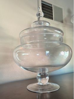 Jarrones grandes de cristal