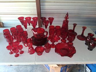 Vintage glassware