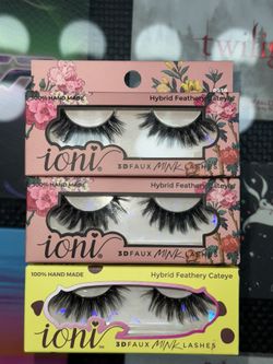 Eyelashes All 3 For $10