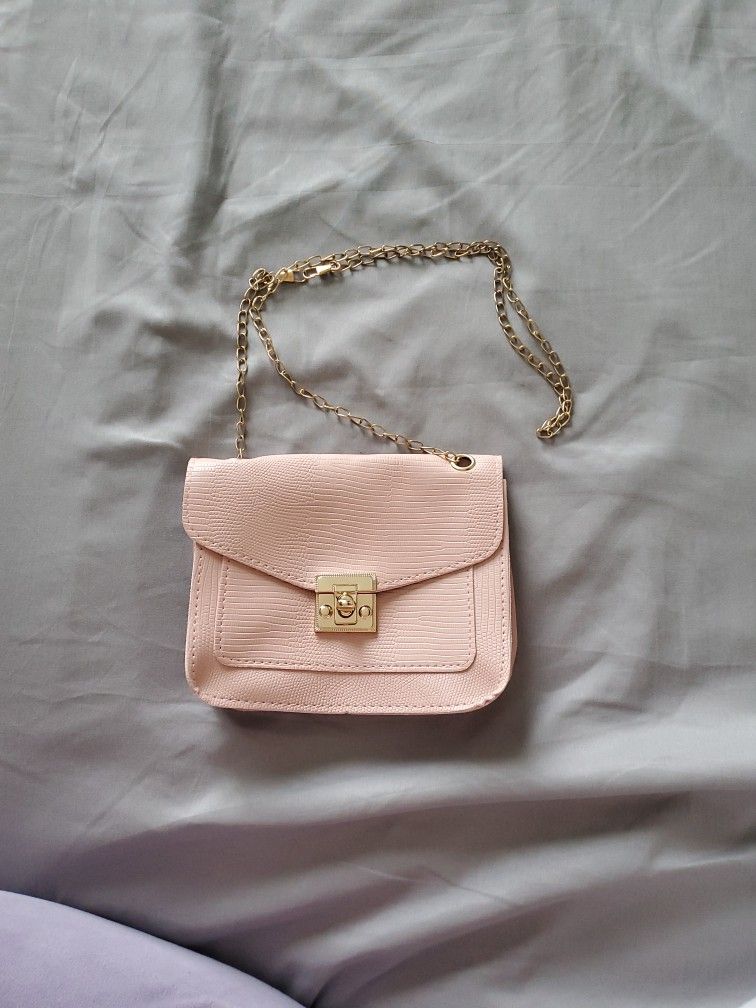 Faux Snake Skin Mini Purse