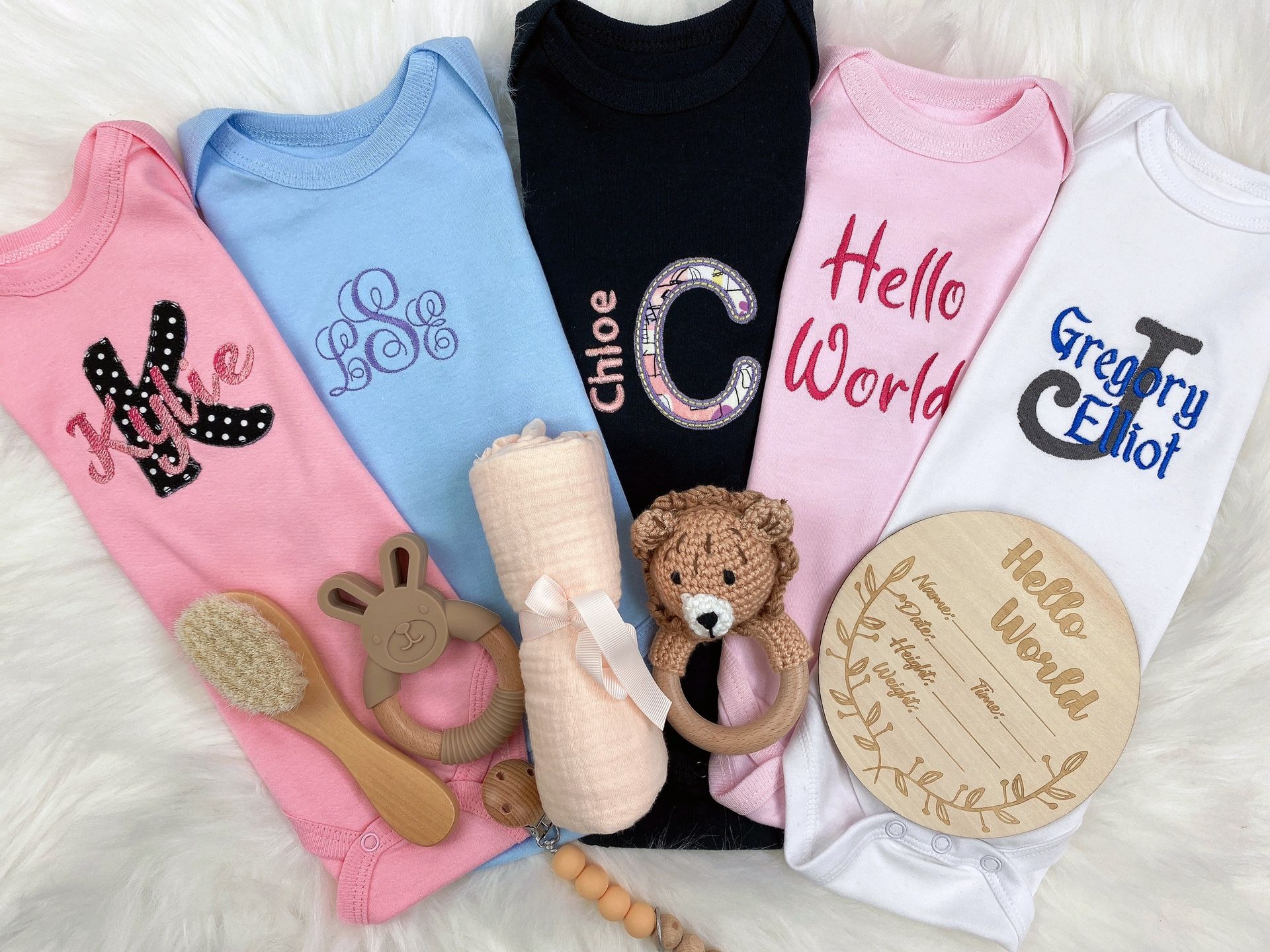 Personalized Baby Gift Set 