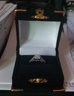 White Gold Diamond Ring