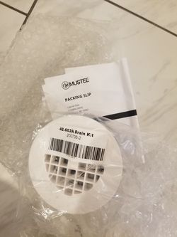 Mustee drain kit