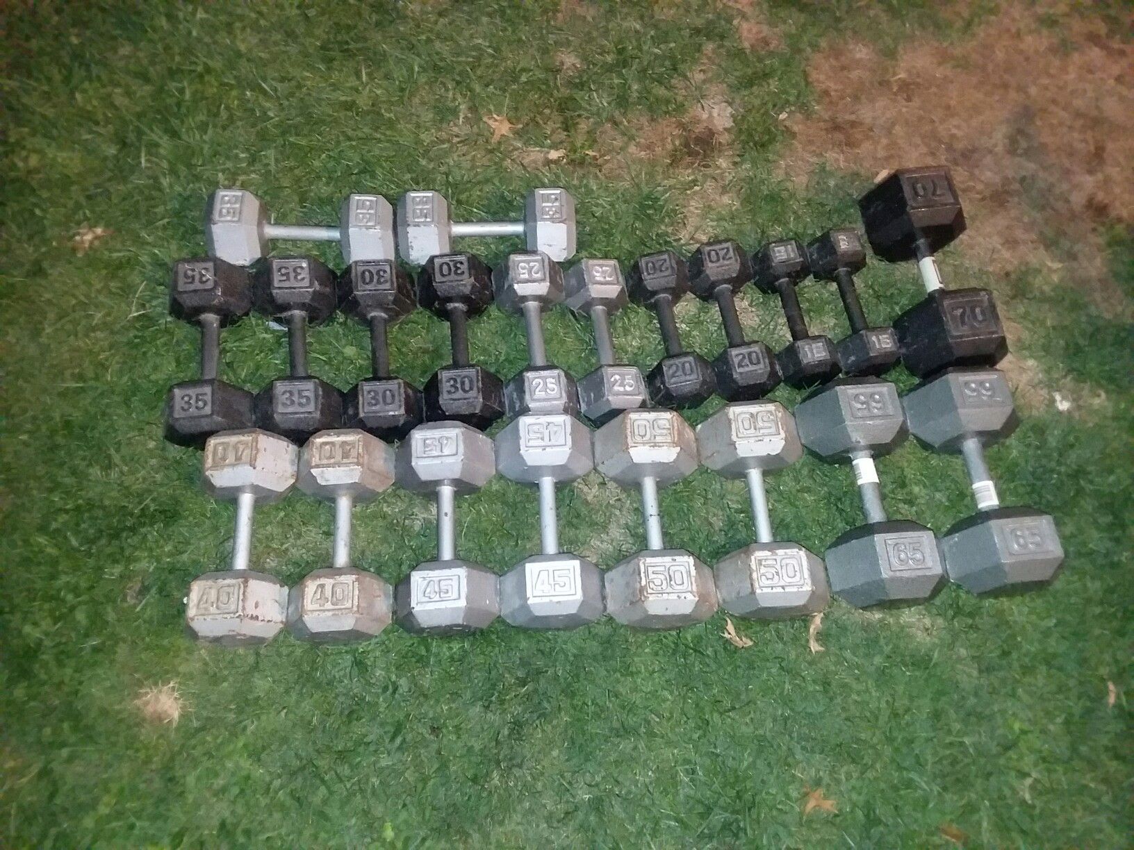 Dumbbell heaven (PRICES IN THE PHOTOS)