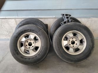 Tahoe stocks wheels n tires