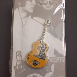 The Elvis Presley's Hard Rock Cafe Guitar Pin