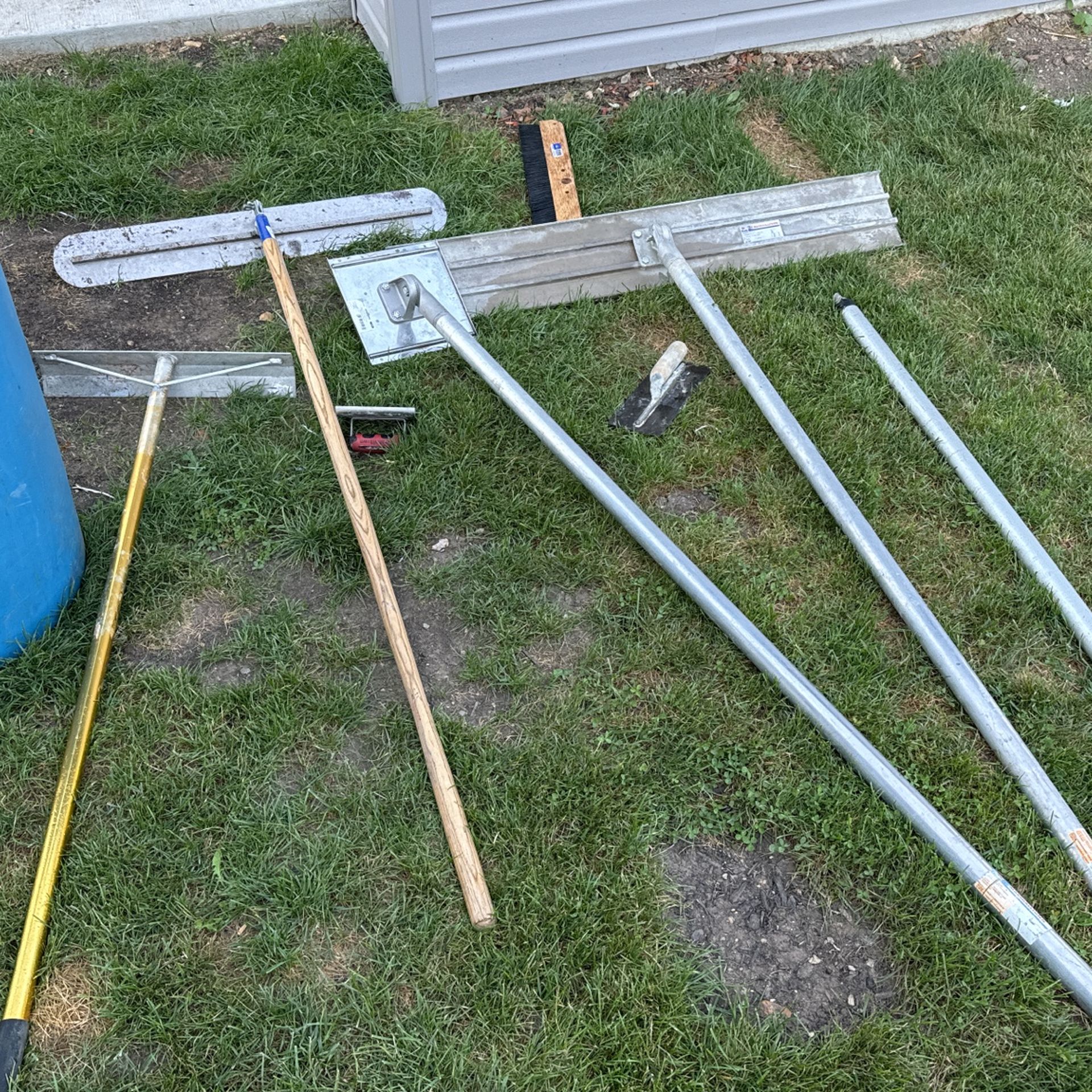 Concrete Finishing Set