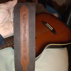 Gibson Leather Guitar Strap - 2 1/2"