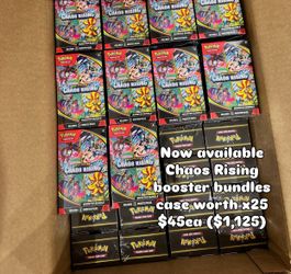 Pokemon TCG ME4 CRI Chaos Rising Booster Bundle $50