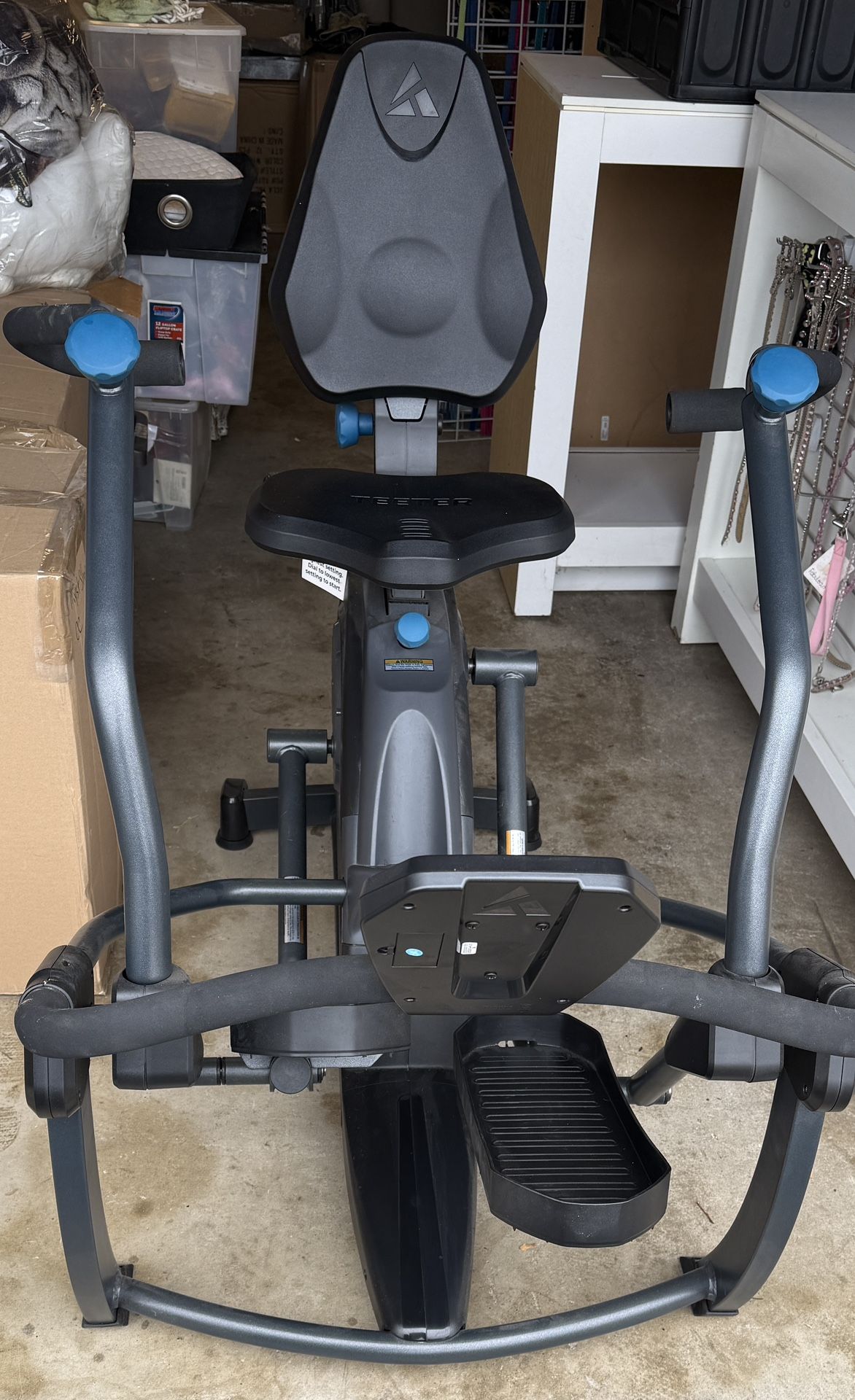 Teeter Recumbent Elliptical Crosstrainer Steal!