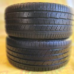 255/45/20 CONTINENTAL X2 Used Like New