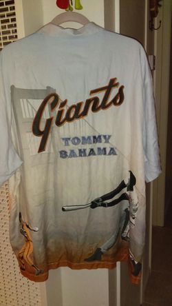 2015 XL San Francisco Giants Tommy Bahama Men's Shirt