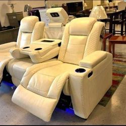 Power Recliner Sofa Financing Available By ASHLEY 