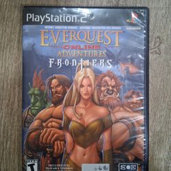 Everquest Online Adventures Frontiers PS2