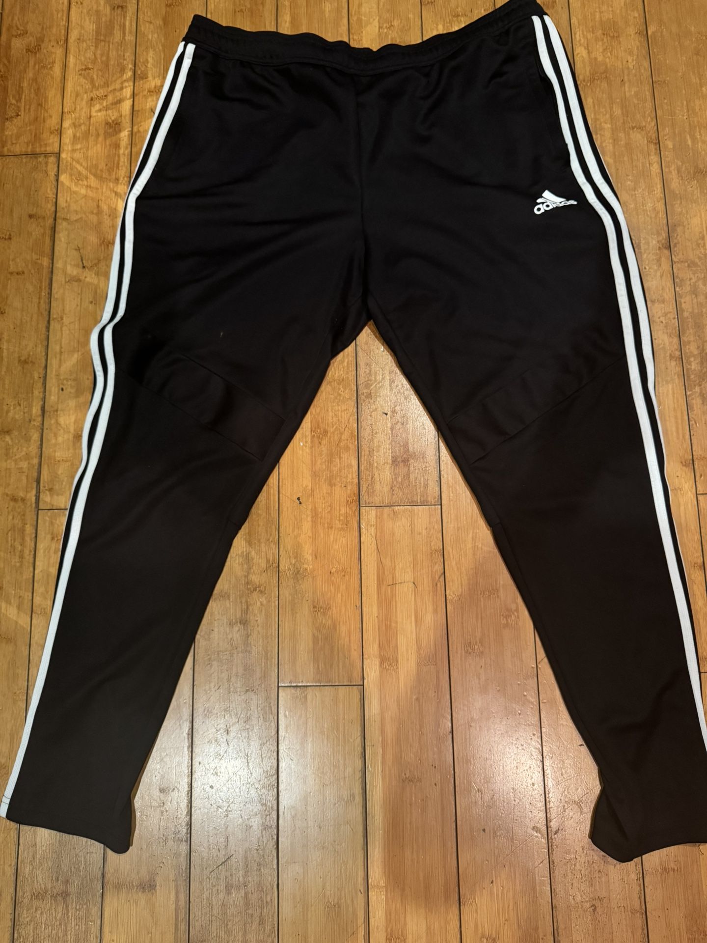 Adidas black And White Joggers