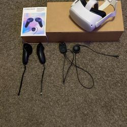 Oculus Meta Quest 2 With Meta Quest Touch Pro  Controllers 