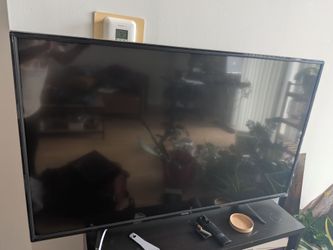 Toshiba 50" TV with the stand