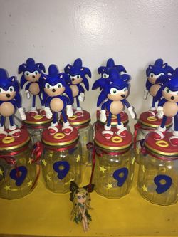 Sonic centros de mesa (Migajón artesanal)