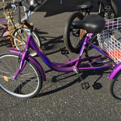 3 Wheeler Purple 24” Brand New 