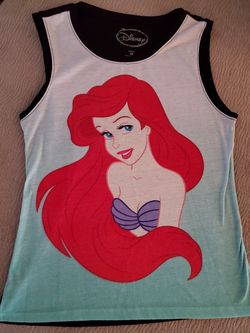 Disney little mermaid ariel top women's size M