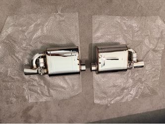 2 Universal Muffler Exhaust Size-2.75 inch