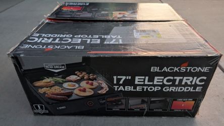 17" electric tabletop griddle
