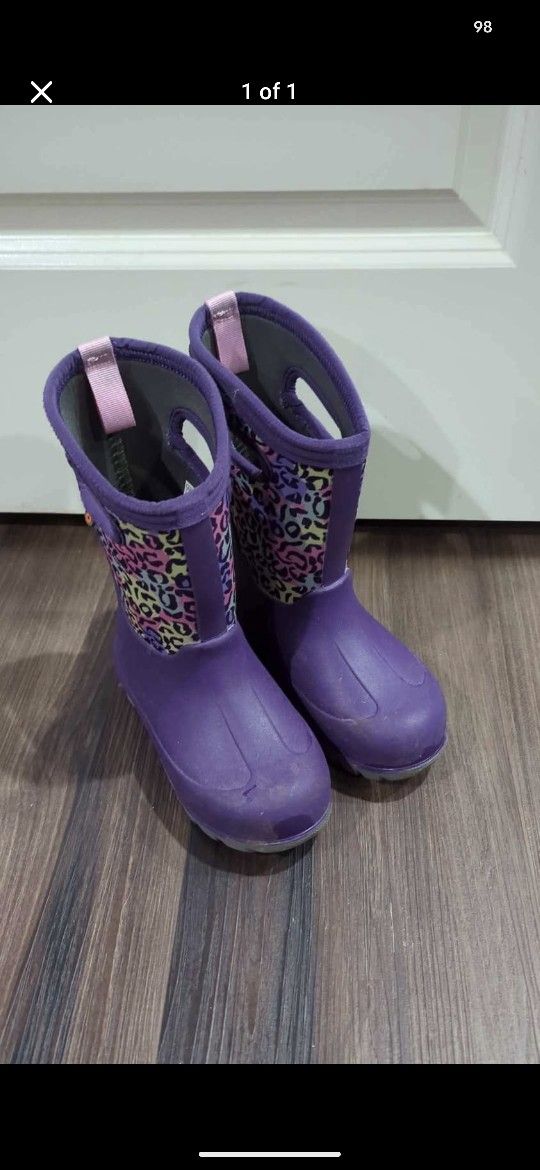 Bogs Snow/Rain Boots Girls Size 11