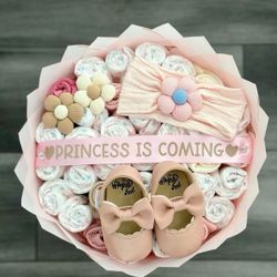 Baby shower bouquet 