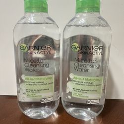 Garnier Mattifying Micellar Water.