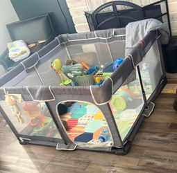 Large Baby Play Yard Pen