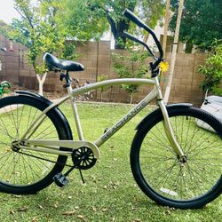 Mens Beach Cruiser Bike 26”