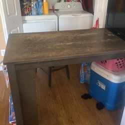 Table And 3 Stool Chairs