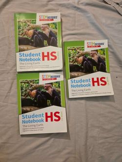 STEMscopes CA-NGSS Student Notebooks — The Living Earth (Biology)
