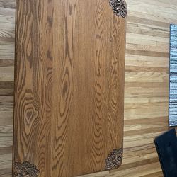 Large coffee table with matching end table