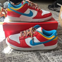 Nike Fruity Pebbles Dunk Lows 